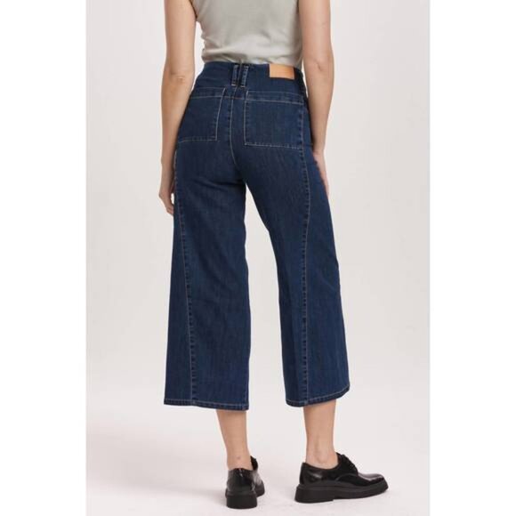 Dear John Denim Audrey High Rise Wide Leg Jeans Breckenridge Size 29 - Picture 2 of 11